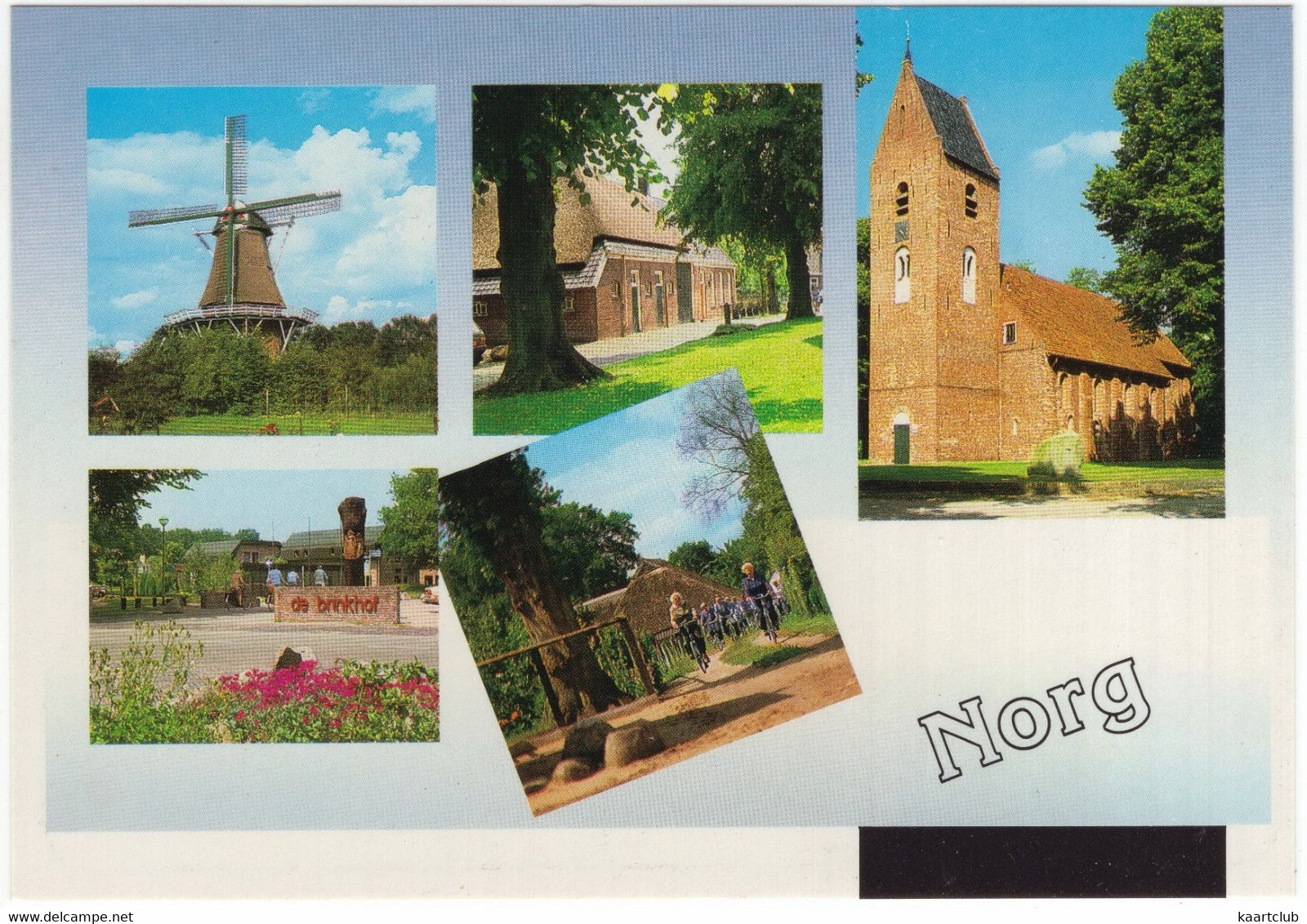 Norg - Molen, 'De Brinkhof' -  (Drenthe, Holland) - Nr. NOG 1 - 88 - Norg