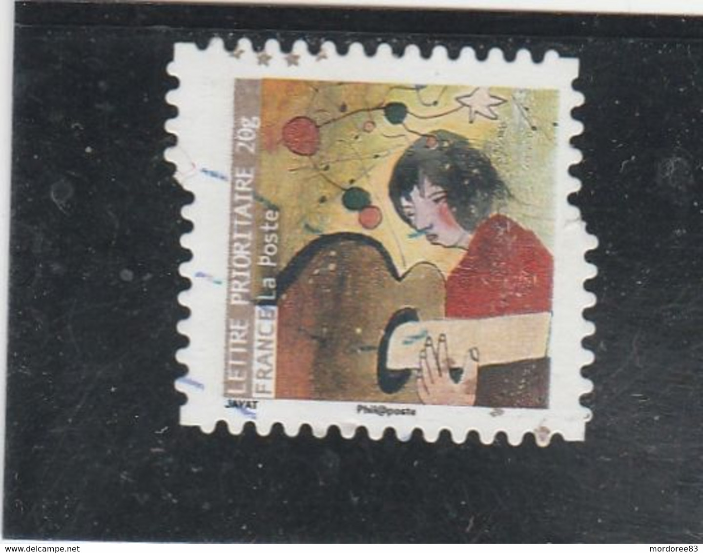 FRANCE 2009 YT 380 DENTELURE DECALE - Used Stamps