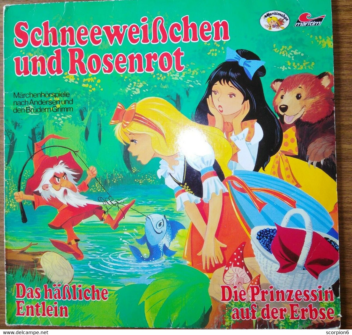 LP - Schneeweißchen Und Rosenrot - Das Häßliche Entlein - 47 548 NW - Kinderen