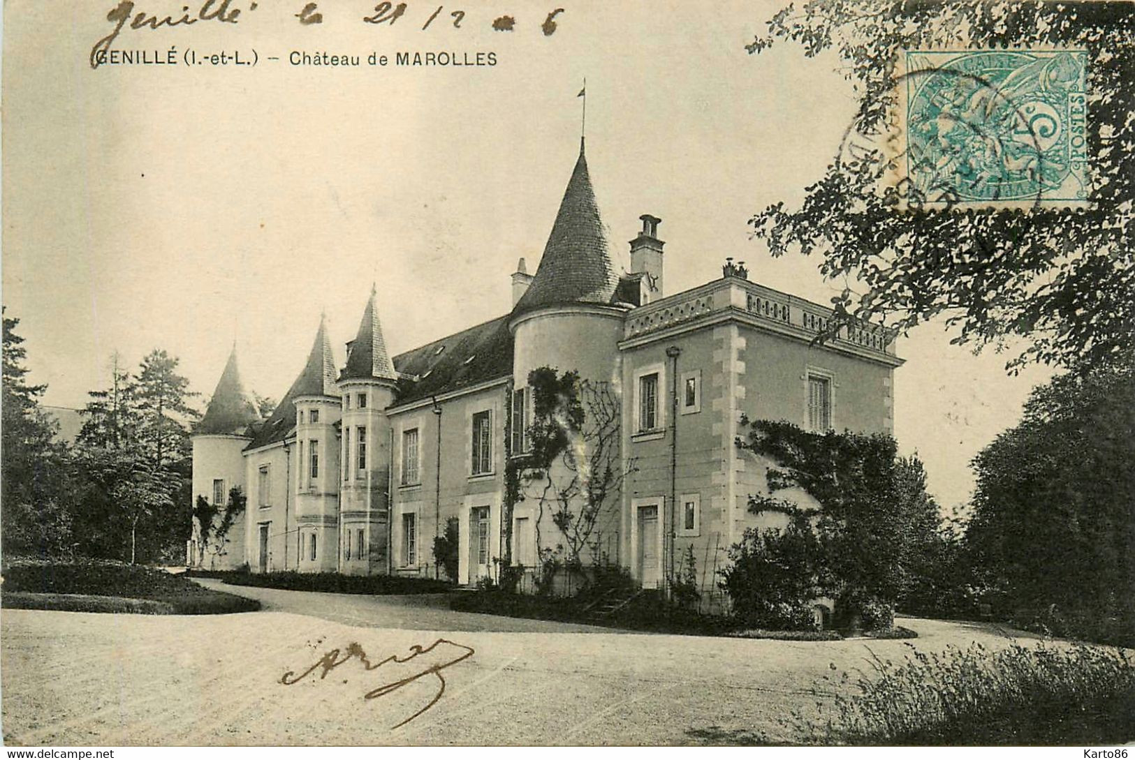 Genillé * Le Château De Marolles - Genillé