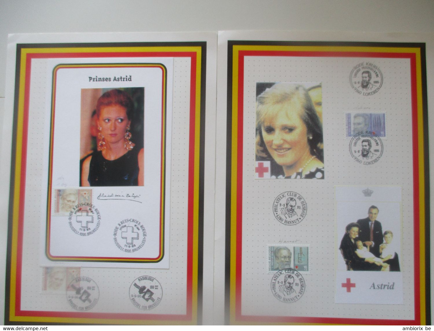 Cartes Maximum 2612 - Princesse Astrid - Septembre 1995 - 1991-2000