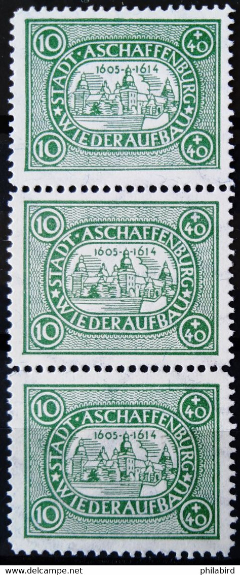 EMPIRE. ASCHAFFENBURG                  N° 2 X 3                      NEUF** - Other & Unclassified