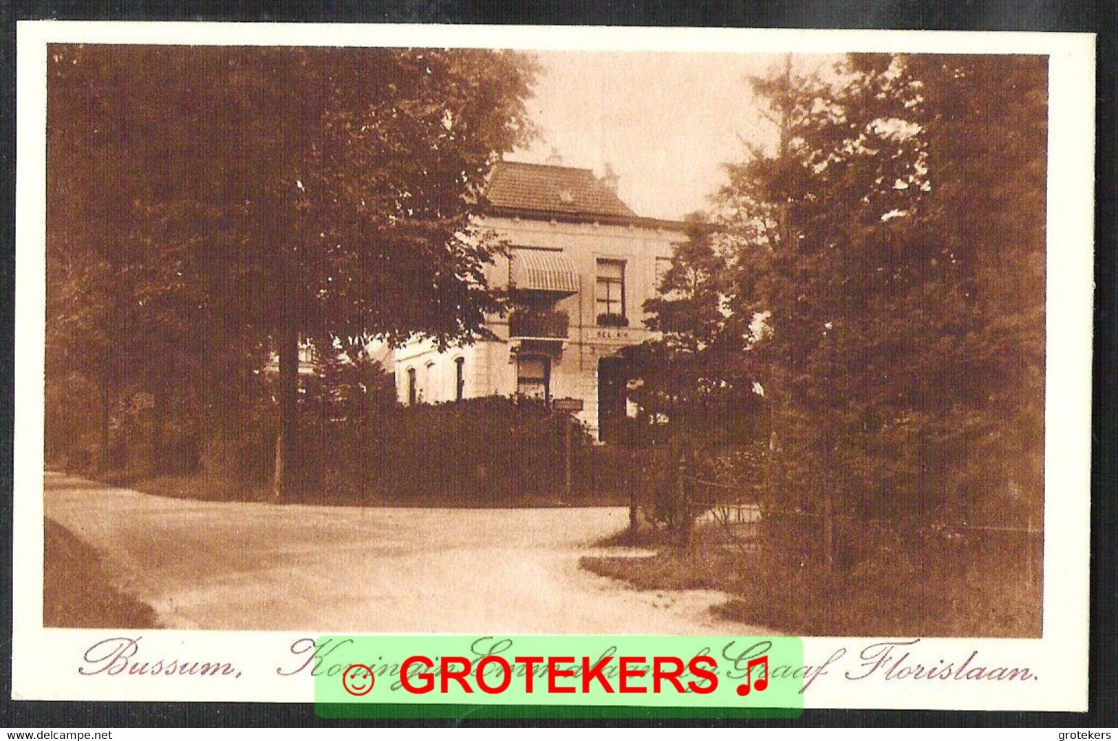 BUSSUM Koningin Emmalaan Bij Graaf Florislaan Ca 1925 - Bussum