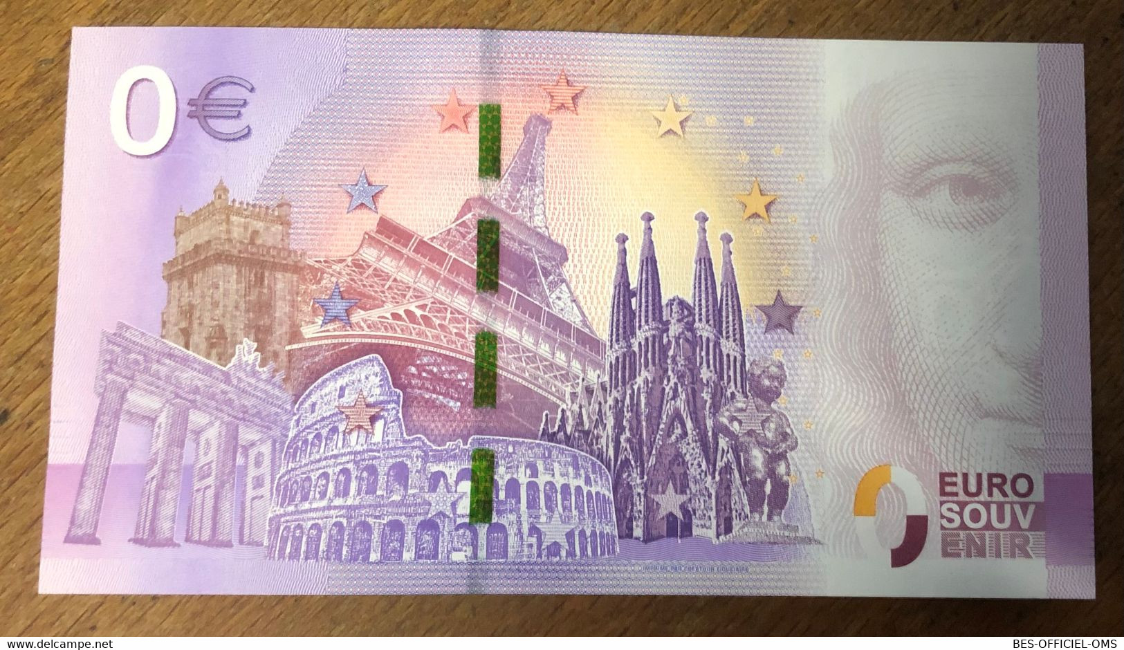 2017 BILLET 0 EURO SOUVENIR DPT 80 CHEMIN DE FER DE LA BAIE DE SOMME ZERO 0 EURO SCHEIN BANKNOTE PAPER MONEY BANK - Pruebas Privadas