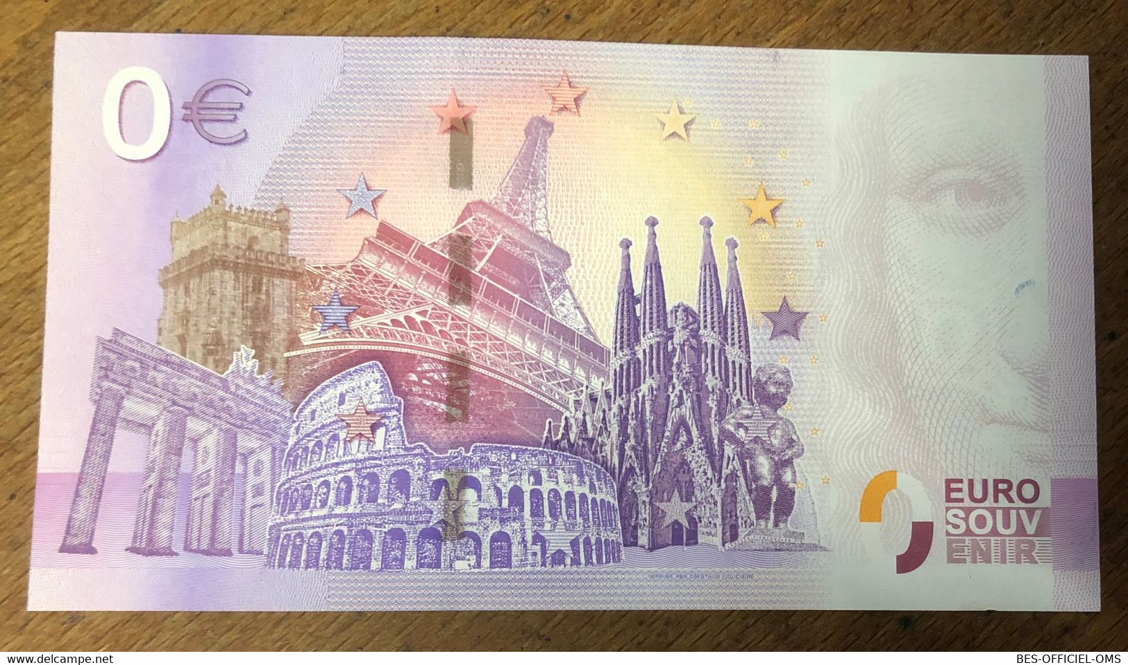 2017 BILLET 0 EURO SOUVENIR DPT 75 CITÉ DES SCIENCES ZERO 0 EURO SCHEIN BANKNOTE PAPER MONEY BANK - Privatentwürfe