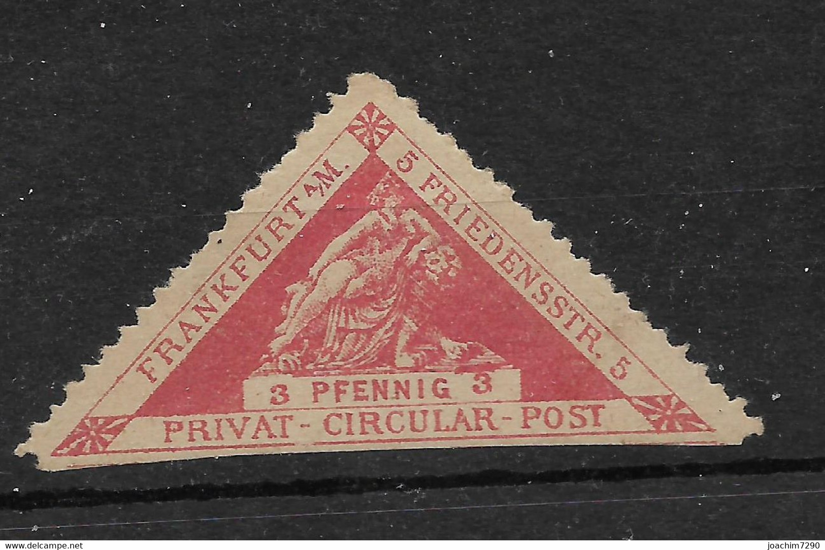 Privatpost Frankfurt, Guter Wert Der Ausgabe Der Privat & Circularbeförderung Von 1887 - Private & Local Mails