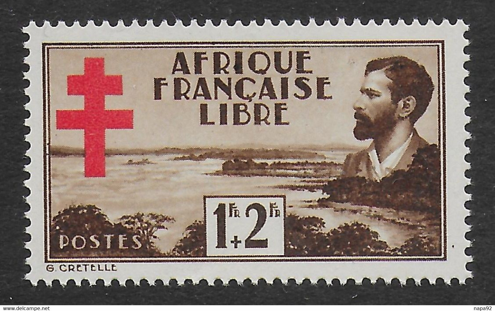 AFRIQUE EQUATORIALE FRANCAISE - AEF - A.E.F. - 1941 - YT 155** - Neufs