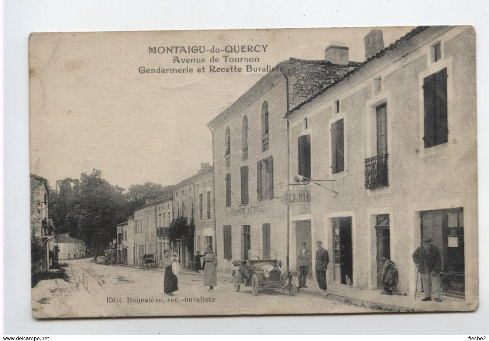 MONTAIGU Du QUERCY GENDARMERIE - Montaigu De Quercy