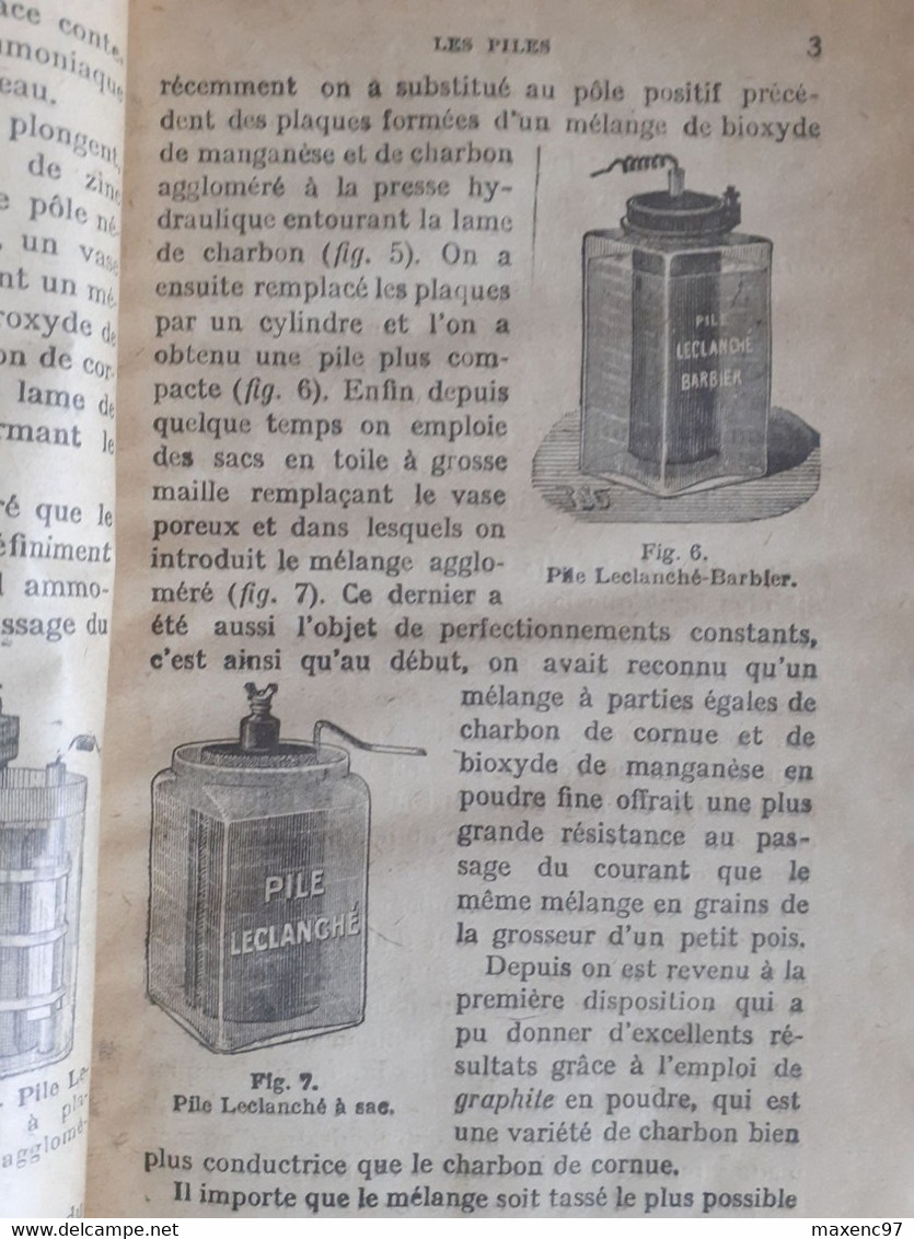 Livre La Téléphonie Privée Librairie Garnier En 1919 Par A Soulier - Postal Administrations