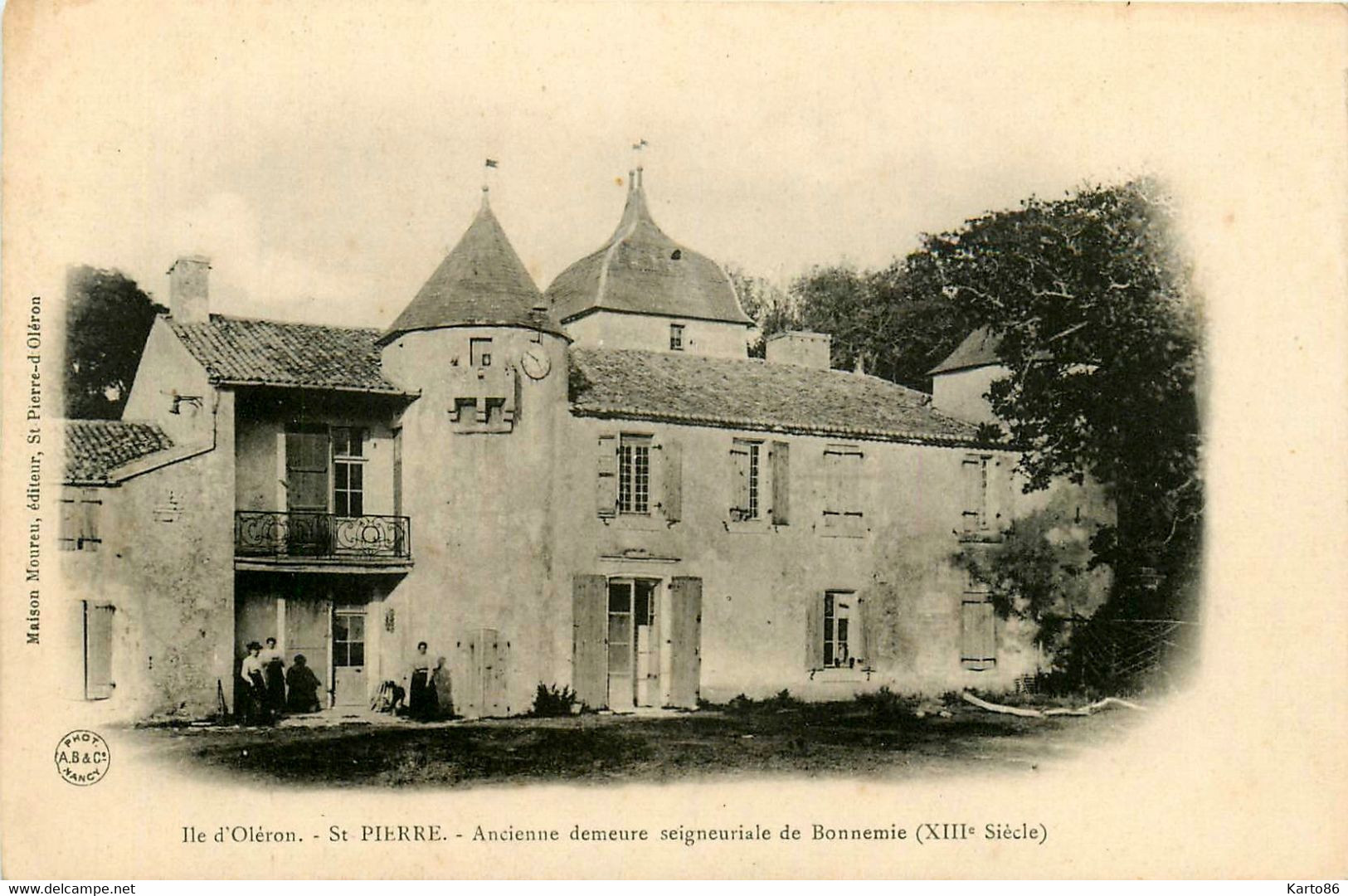 Ile D'oléron * St Pierre * Ancienne Demeure Seigneuriale De Bonnemie * Manoir - Saint-Pierre-d'Oleron