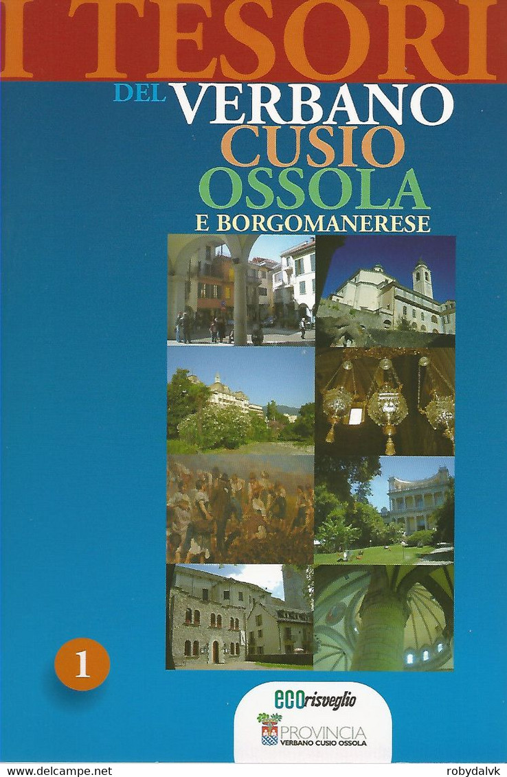 ZA18141 - I TESORI DEL VERBANO-CUSIO-OSSOLA N. 1 - Turismo, Viaggi