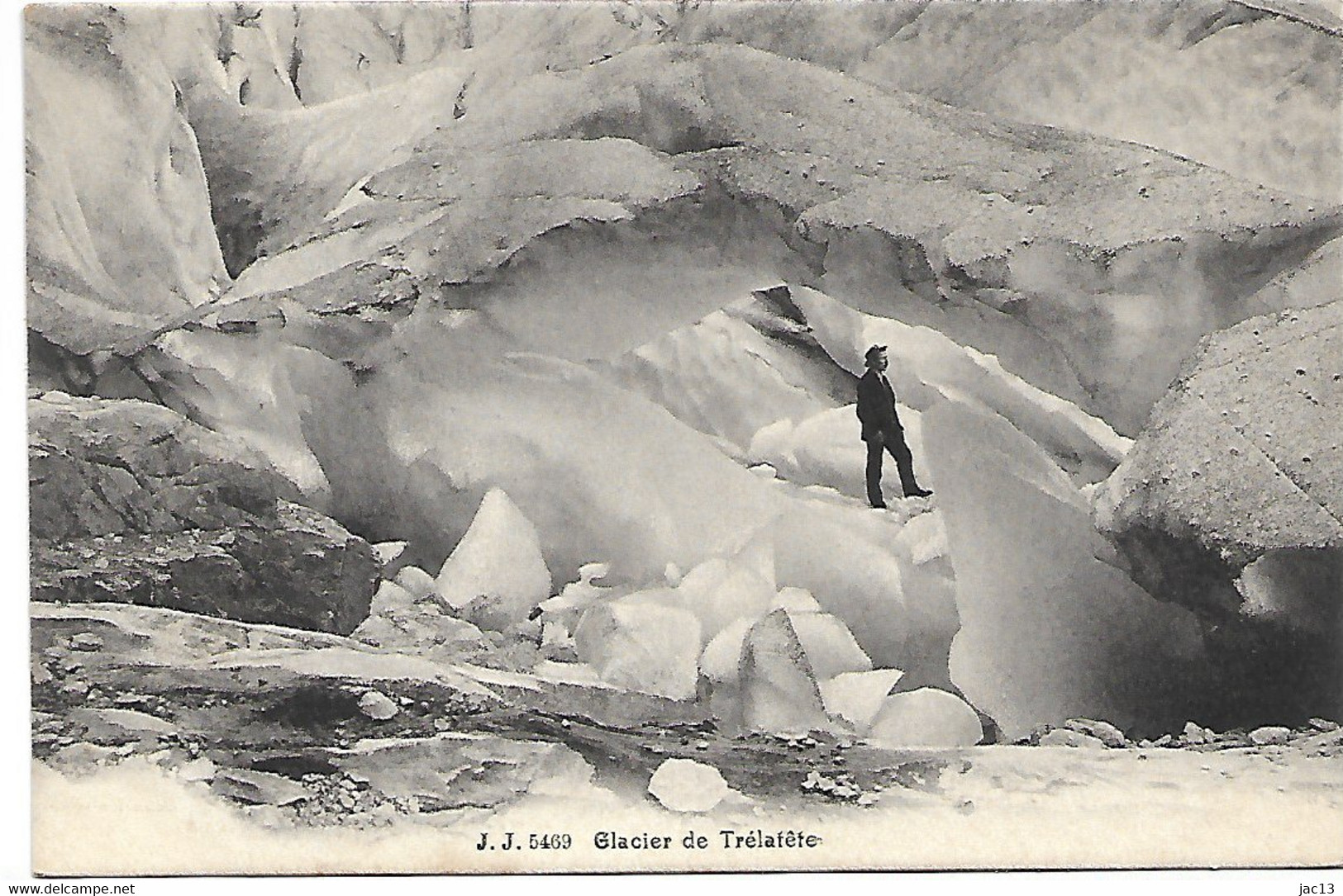 L30F121 - Les Contamines-Montjoie - J.J. 5469 Glacier De Trélatête -Tré-la-Tête - Les Contamines-Montjoie