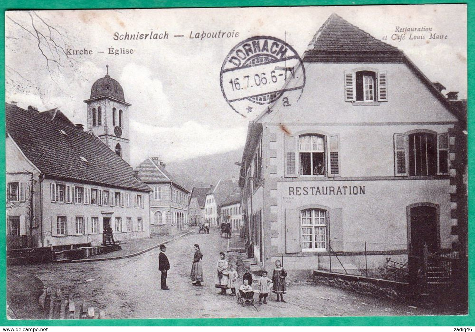 SCHNIERLACH - LAPOUTROIE - KIRCHE - EGLISE - Lapoutroie