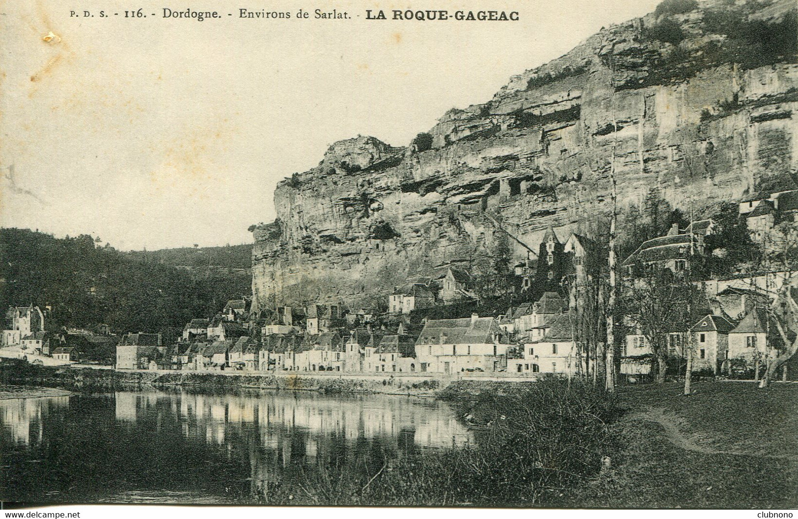 CPA - SARLAT (ENV.) -  LA ROQUE-GAGEAC - Sarlat La Caneda