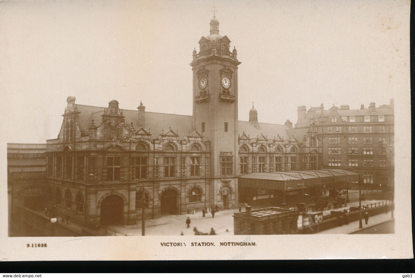 Angleterre ---  Victoria Station  ,  Nottinghan - Nottingham