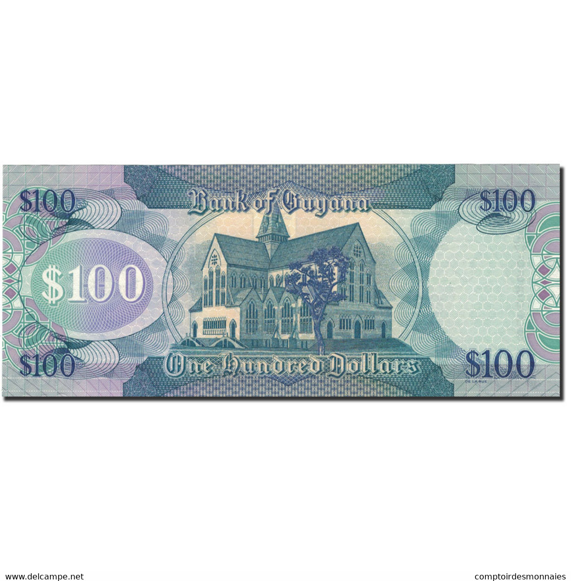 Billet, Guyana, 100 Dollars, Undated (2006), KM:36a, NEUF - Guyana