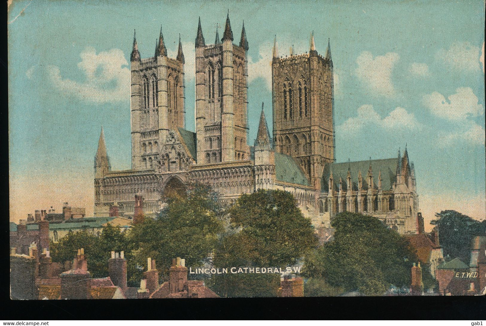 Angleterre --- Lincoln Cathedral S.W. - Lincoln