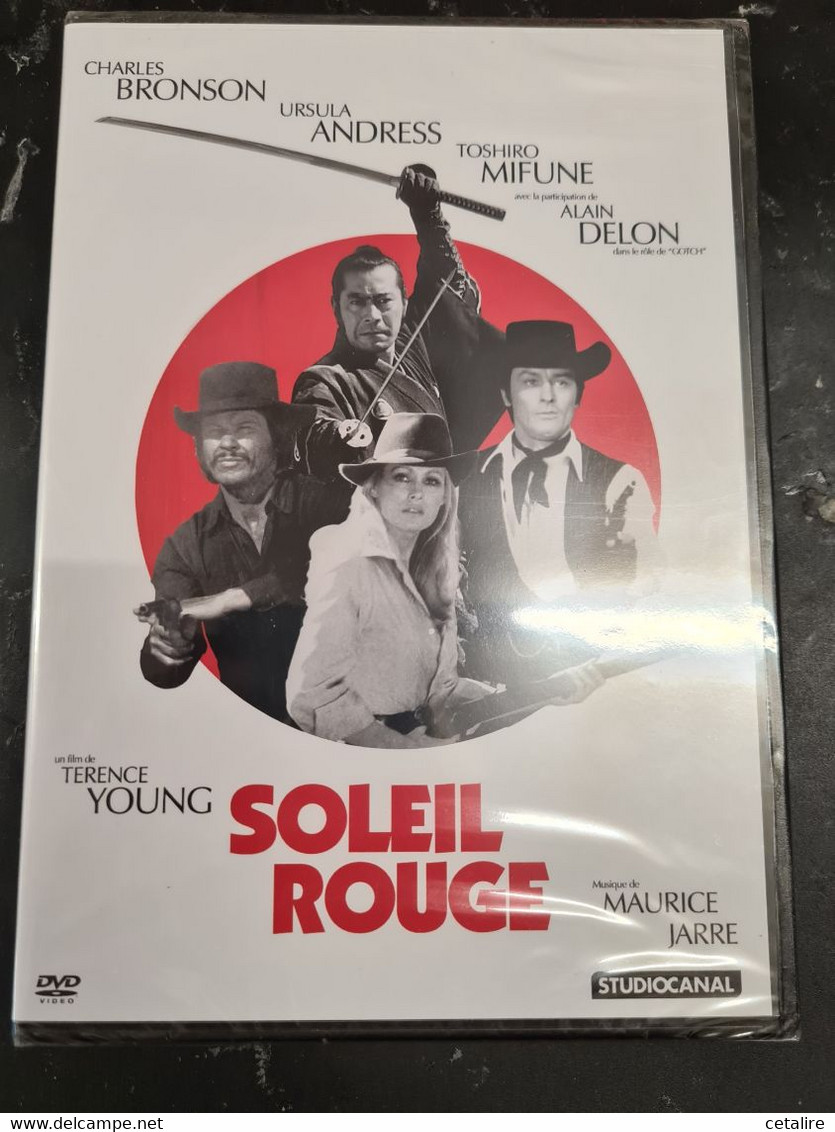 Dvd Soleil Rouge Delon Bronson   +++NEUF+++ - Western/ Cowboy