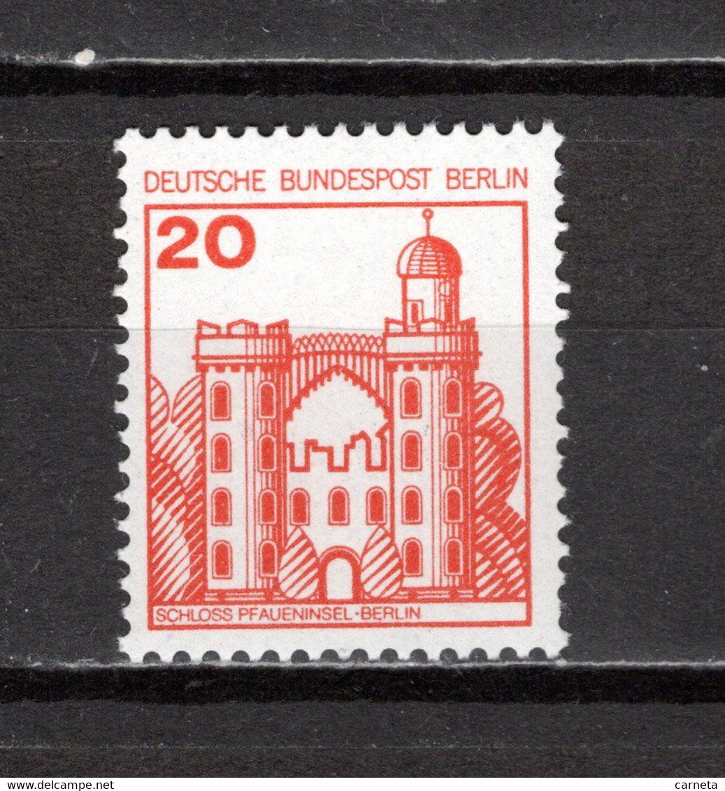 ALLEMAGNE BERLIN N°  497  AVEC NUMERO NOIR  NEUF SANS CHARNIERE COTE  ? €  MONUMENT CHATEAUX - Roller Precancels