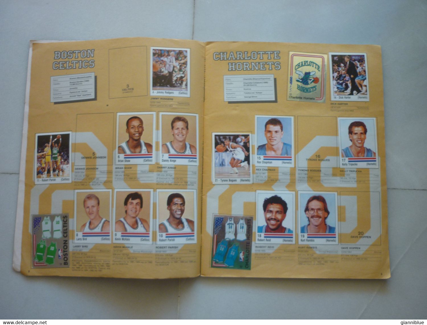 NBA 89 Panini Basket Greek Edition Album (242/292) Basketball Jordan Miller Pipen Olajuwon - Altri & Non Classificati