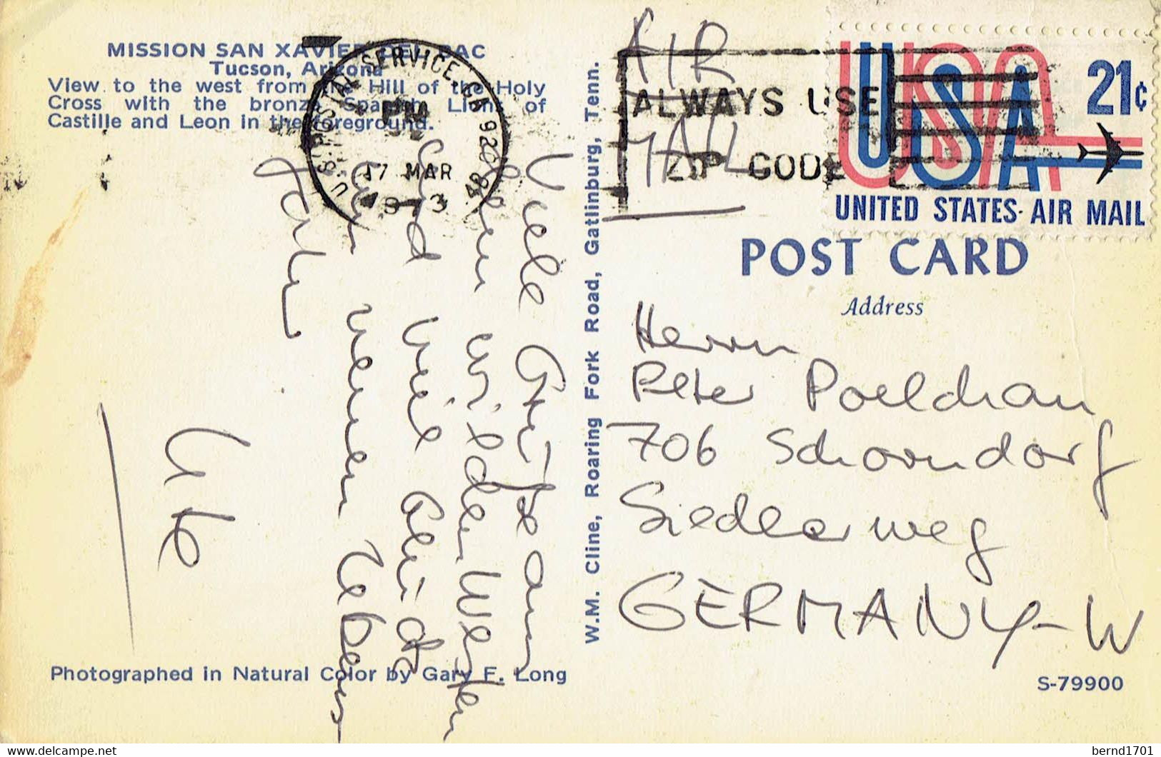 USA - Tucson # Ansichtskarte Echt Gelaufen / View Card Used  (f1620) - Tucson