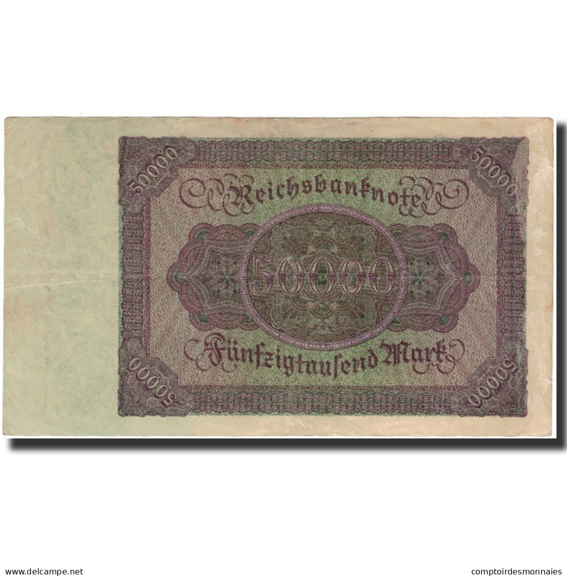 Billet, Allemagne, 50,000 Mark, 1922-11-19, KM:79, TTB - 50000 Mark