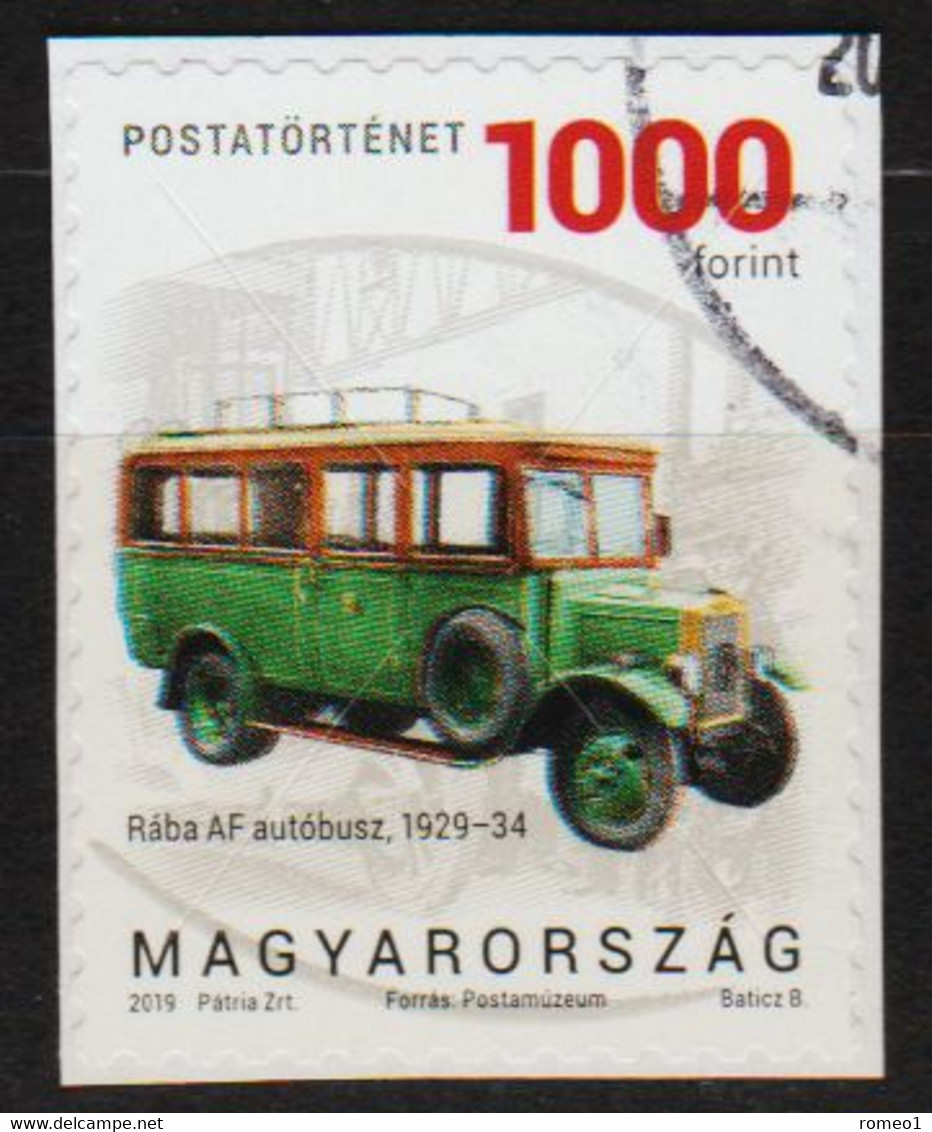 2019: Ungarn "Postgeschichte" Mi.Nr. 6043 Gest. (d358) / Hongrie "Histoire Postale" Y&T No. 4747 Texte  Obl. - Gebraucht