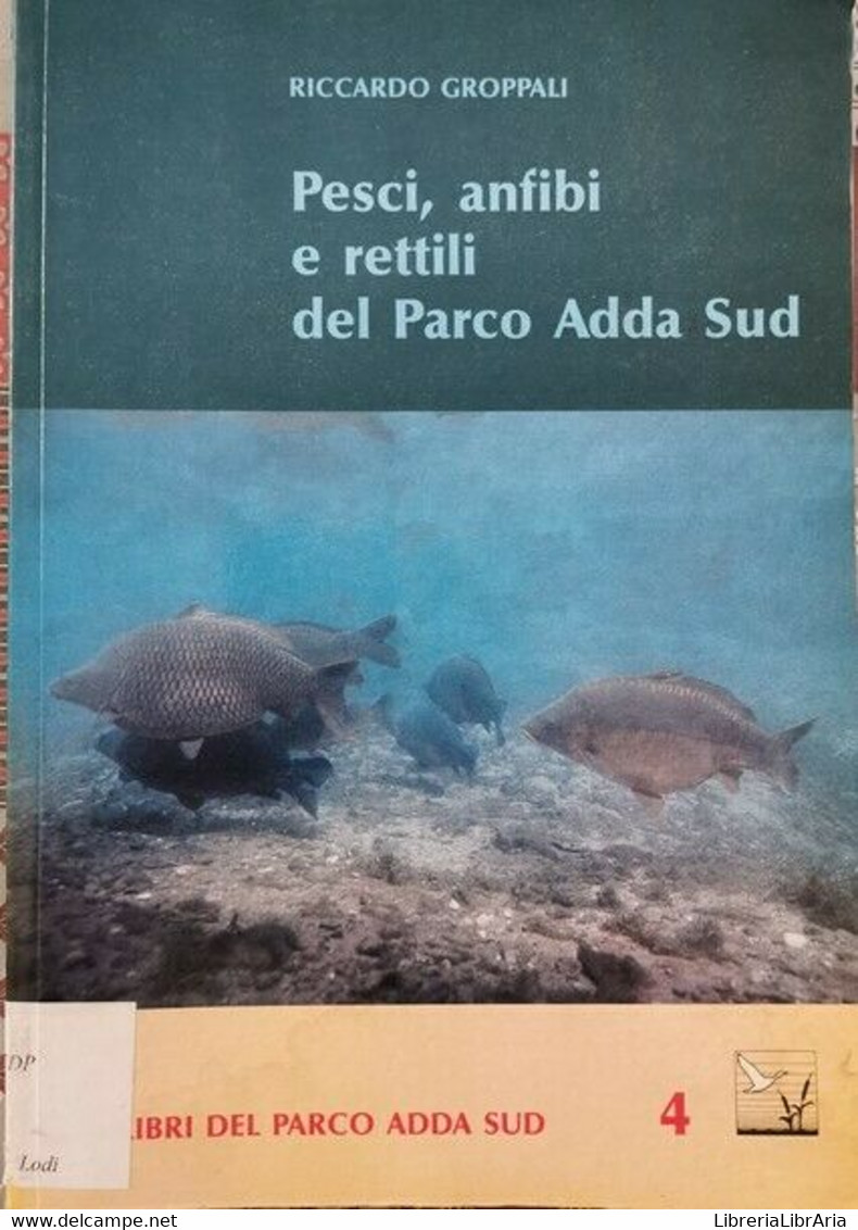 Pesci, Anfibi E Rettili Del Parco Adda Sud  Di Riccardo Groppalli,  1994  - ER - Nature