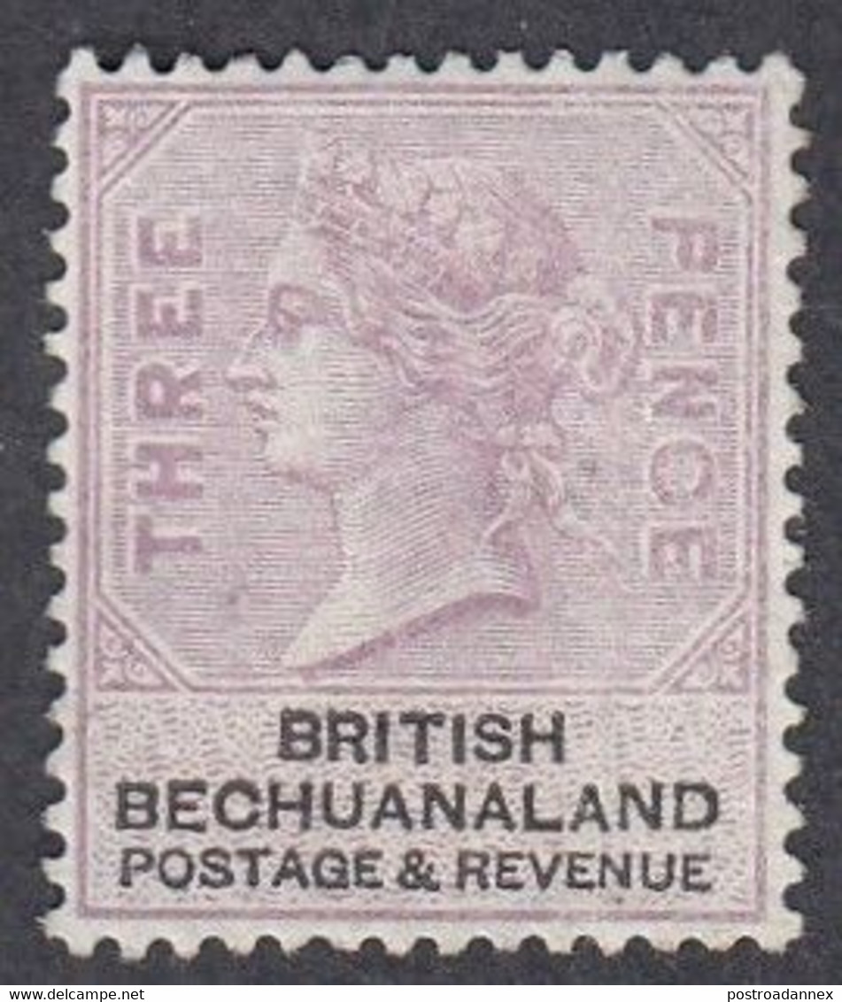 Bechuanaland, Scott #13, Mint No Gum, Queen Victoria, Issued 1887 - 1885-1895 Kronenkolonie