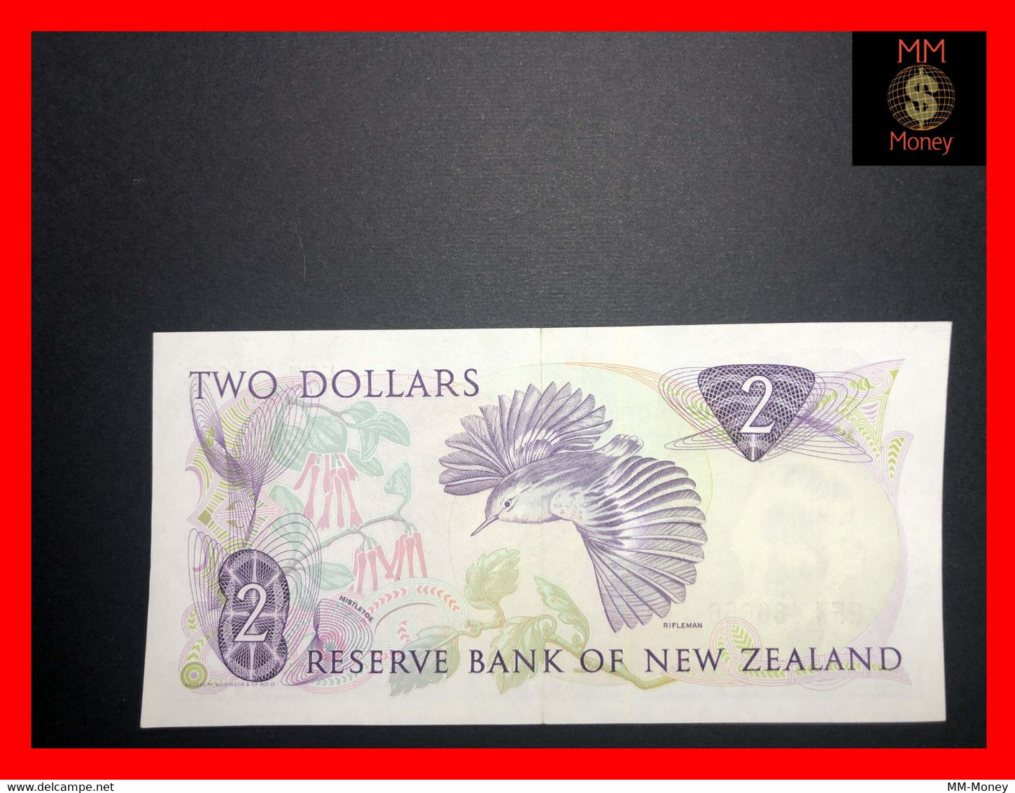 NEW ZEALAND  2  $  1981  P. 170   Sig. Hardie   XF - Nueva Zelandía