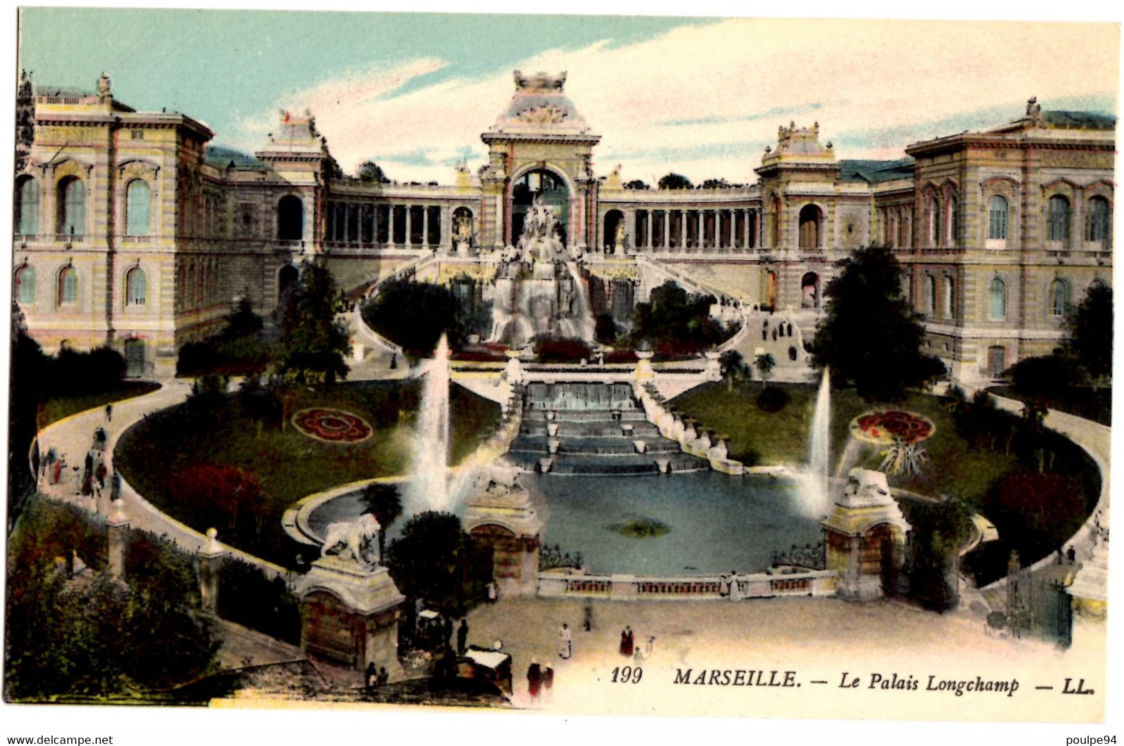 199- Marseille - Le Palais De Longchamp - Cinq Avenues, Chave, Blancarde, Chutes Lavies