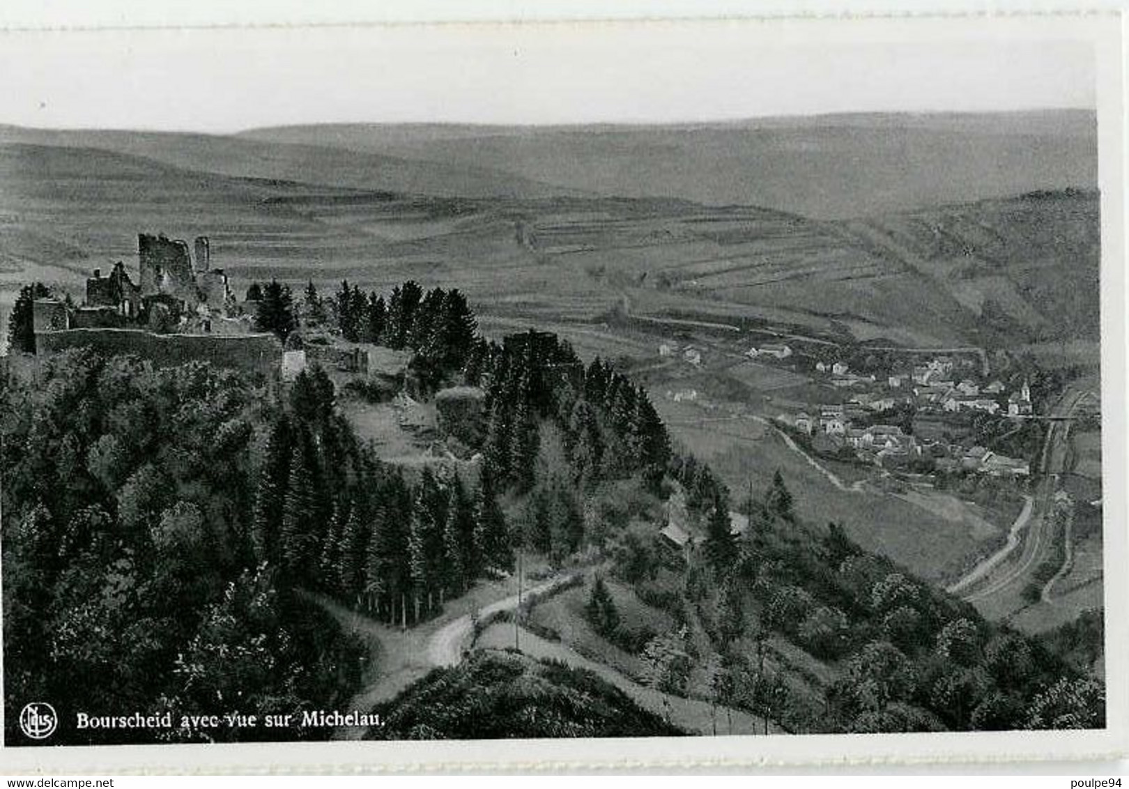 Luxembourg - Bourscheid Avec Vue Sur Michelau - Burscheid