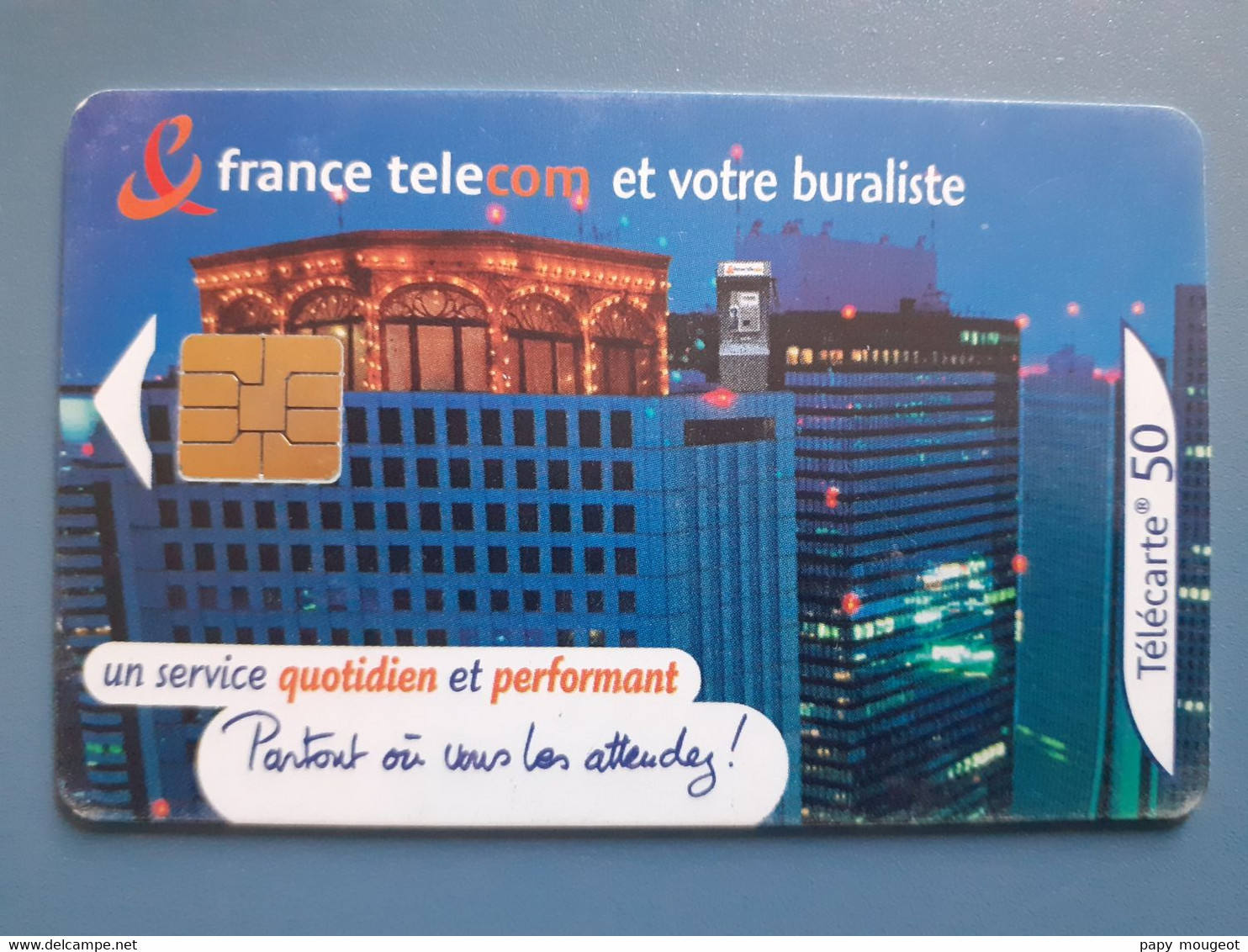 F1133 France Télécom Et Votre Buraliste 50U SO6 - Numérotation Décalée à Gauche - 2001