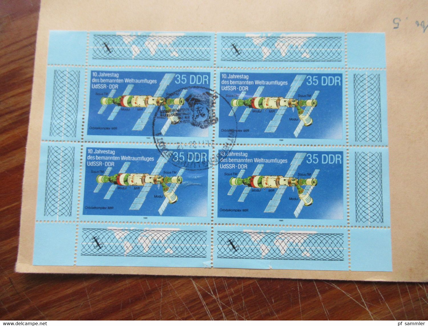 DDR 1960er - 80er Jahre kleiner Belegeposten mit Besonderheiten Kleinbogen / 1x Block / Zusammendrucke 1x Gedenkblatt