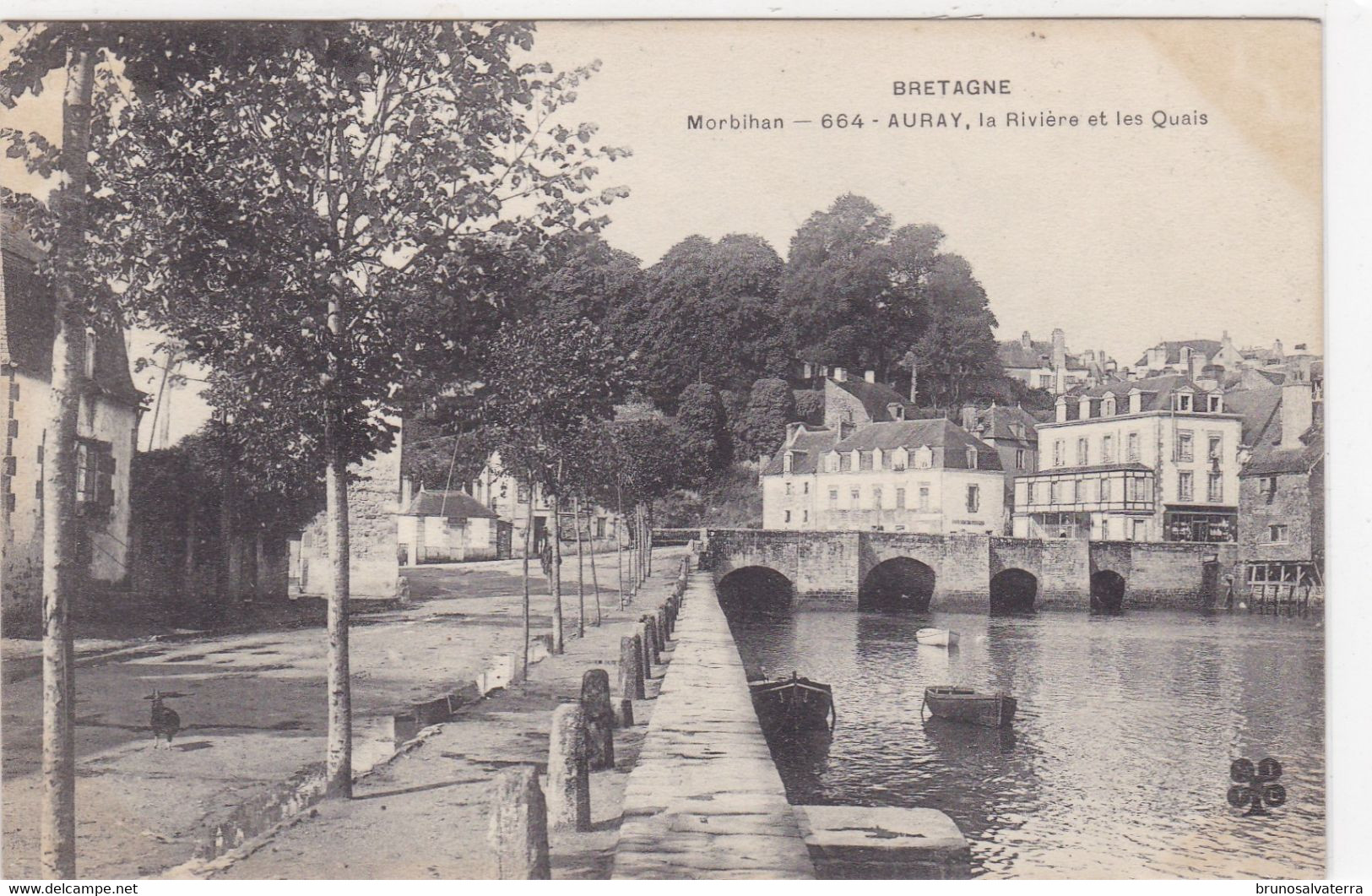 LOT DE 9 CARTES AURAY - Auray