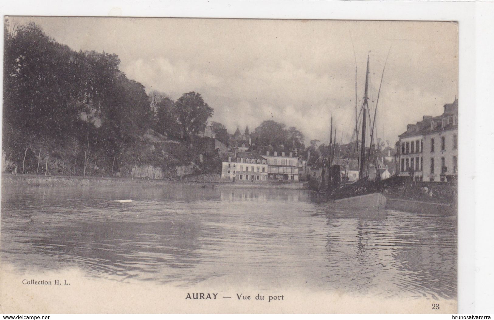 LOT DE 9 CARTES AURAY - Auray