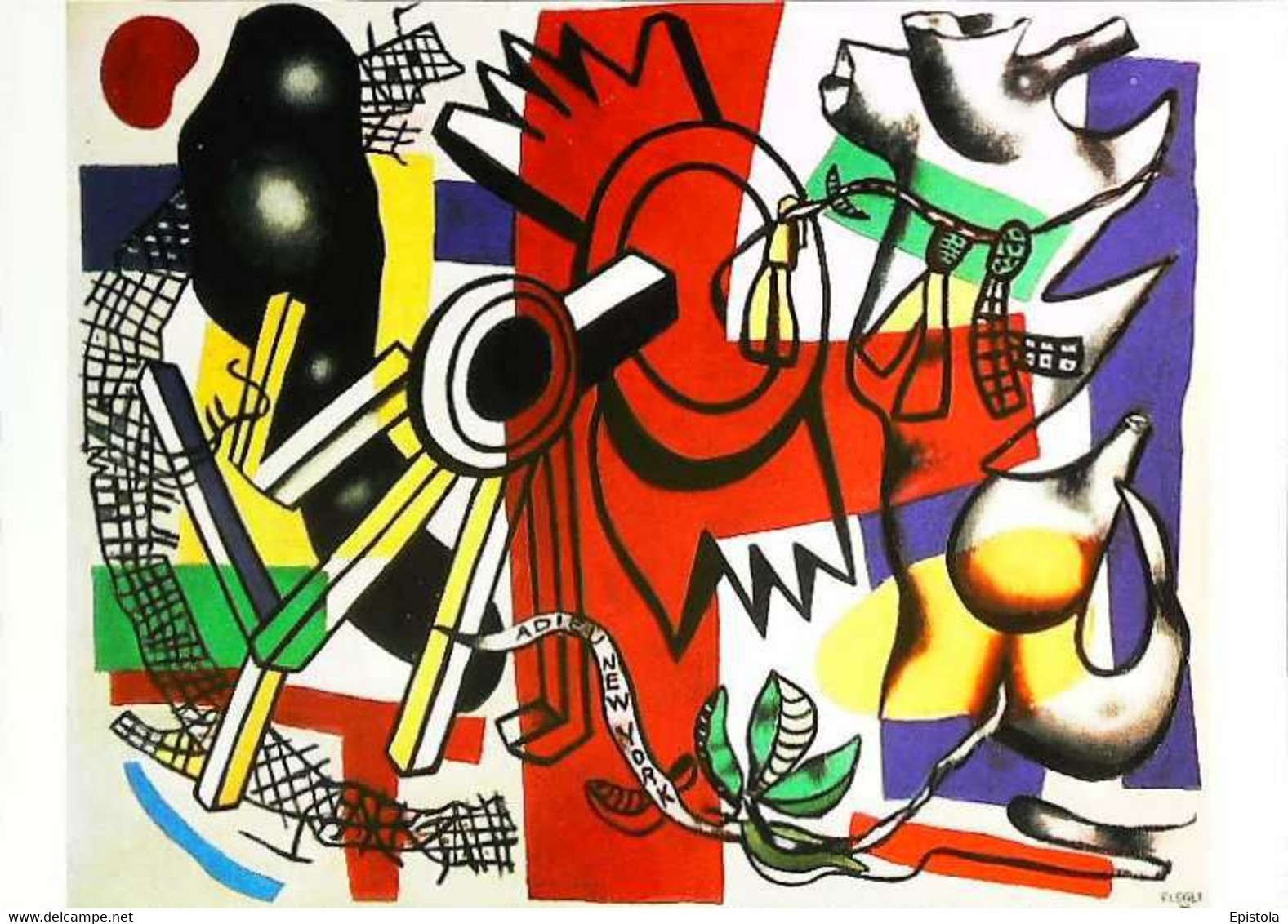 ►  Exposition Fernand Leger  Adieu New-York   Grand Palais Paris   1972 - Education, Schools And Universities