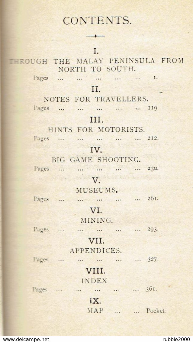 ILLUSTRATED GUIDE TO THE FEDERATED MALAY STATES 1923 CUTHBERT WOODVILLE HARRISON GUIDE ILLUSTRE DE LA MALAISIE - 1900-1949