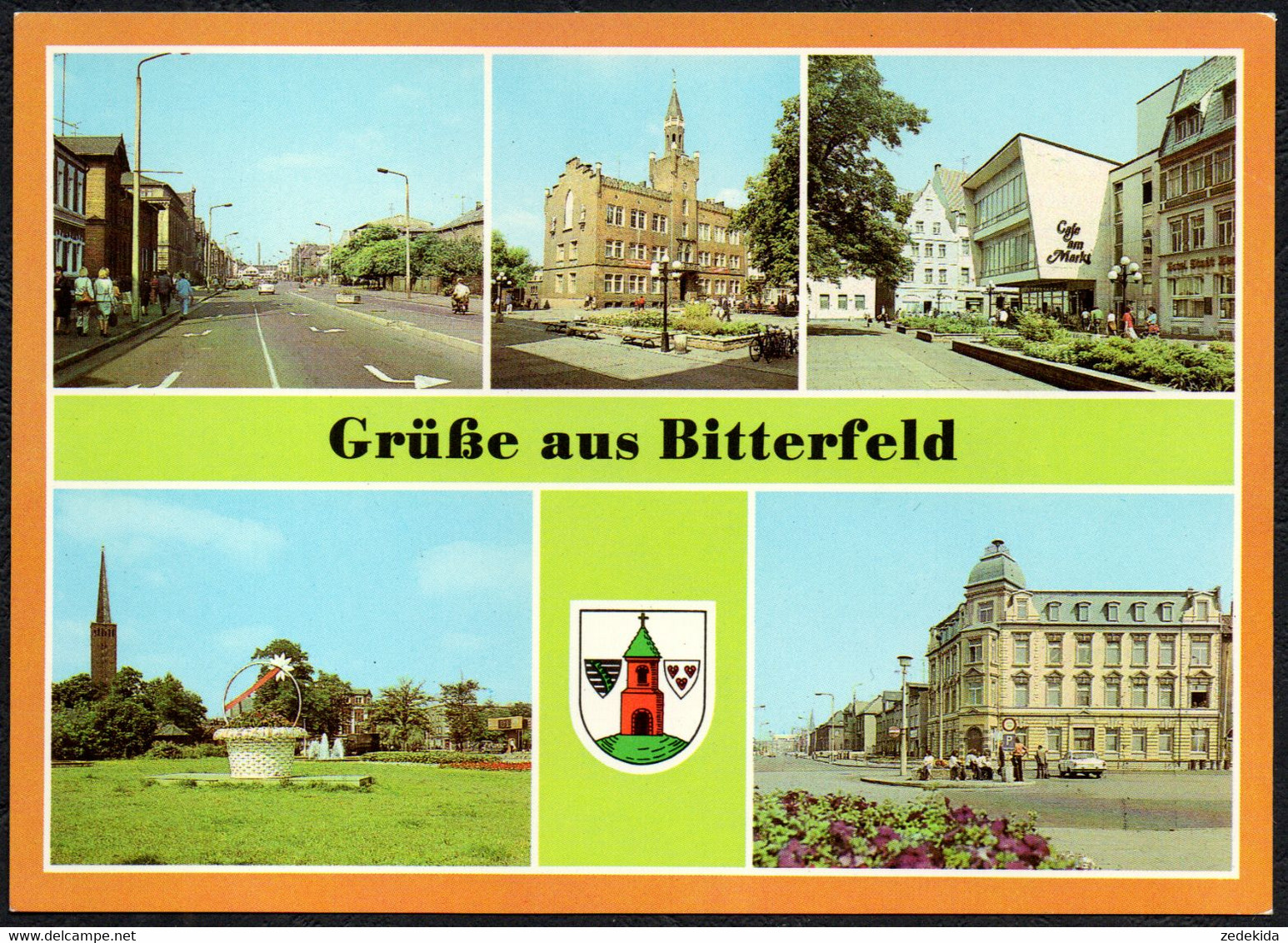 F3639 - TOP Bitterfeld - Bild Und Heimat Reichenbach - Bitterfeld