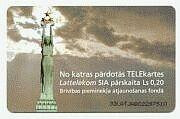 Latvia , Lettland , Lettonia Freedom Monument 1999 - Lettonia