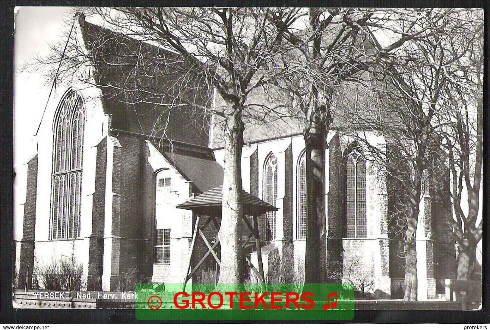 YERSEKE Ned. Herv. Kerk  1974  Klokkenstoel - Yerseke
