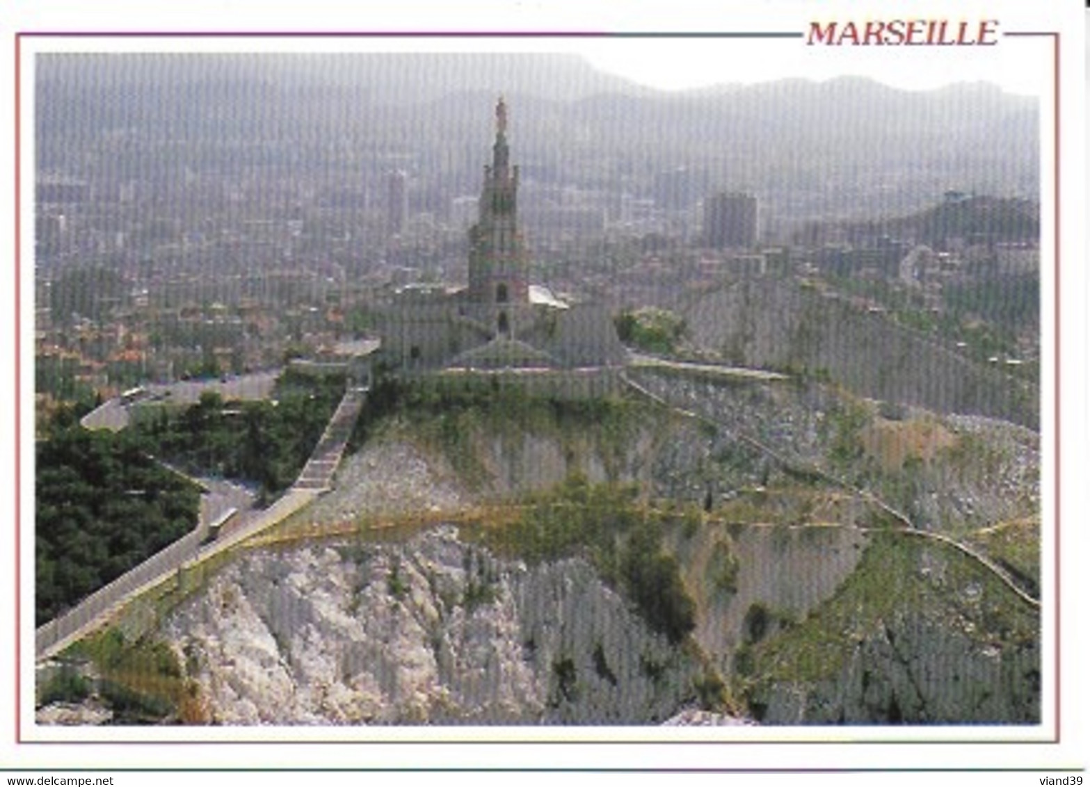 Marseille -  Basilique De Notre Dame De La Garde   - Non Circulée - Oude Haven (Vieux Port), Saint Victor, De Panier