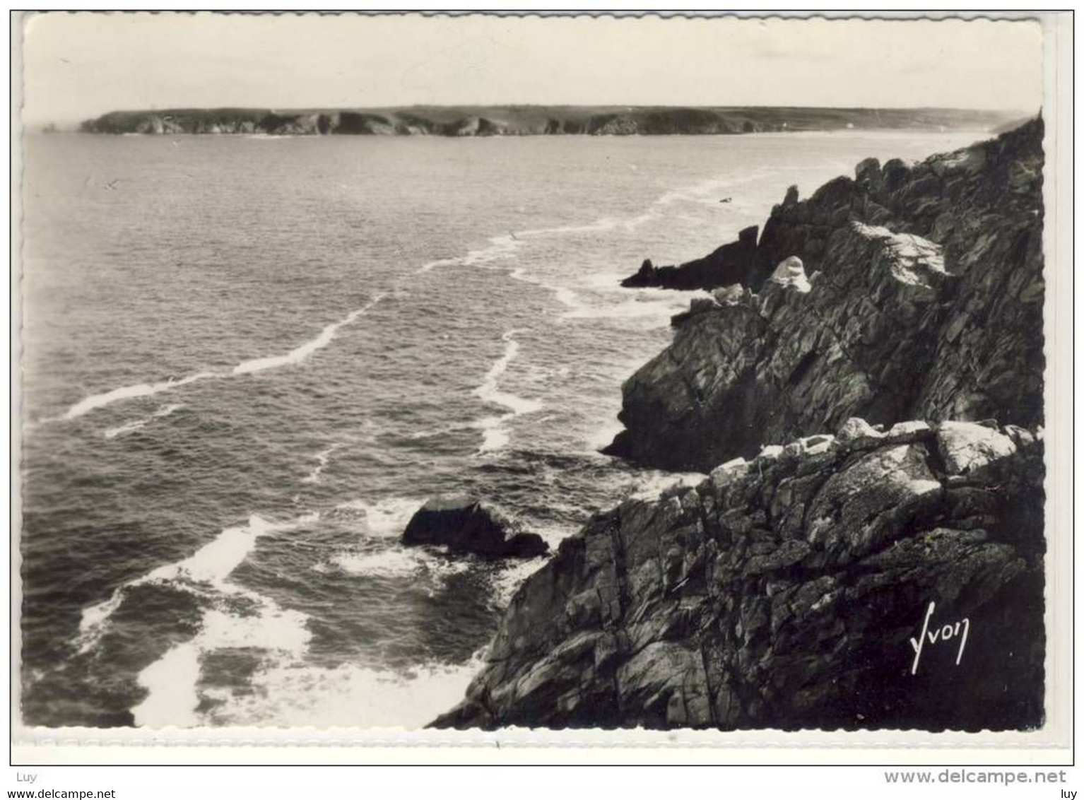 Cléden-Cap-Sizun, POINTE Du RAZ ( Finistère ) - Baie Des Trépassés Et Pointe Du Van - Cléden-Cap-Sizun