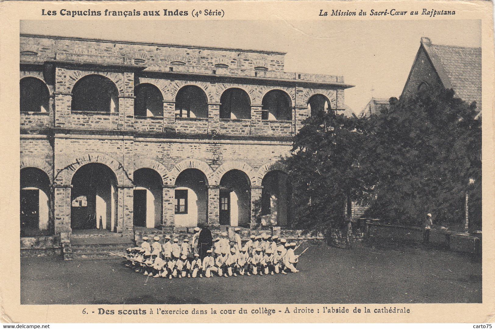 Scoutisme - Missions Capuçins Français - Inde - Collège Cathédrale Rajputana - Scoutisme