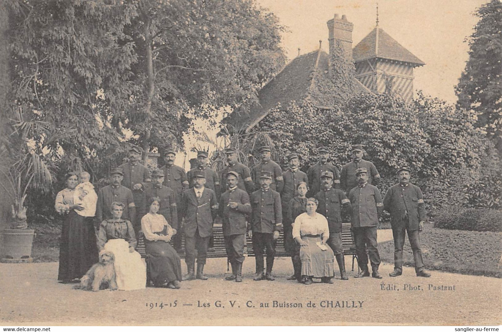 CPA 77 LES G.V.C. AU BUISSON DE CHAILLY - Other & Unclassified