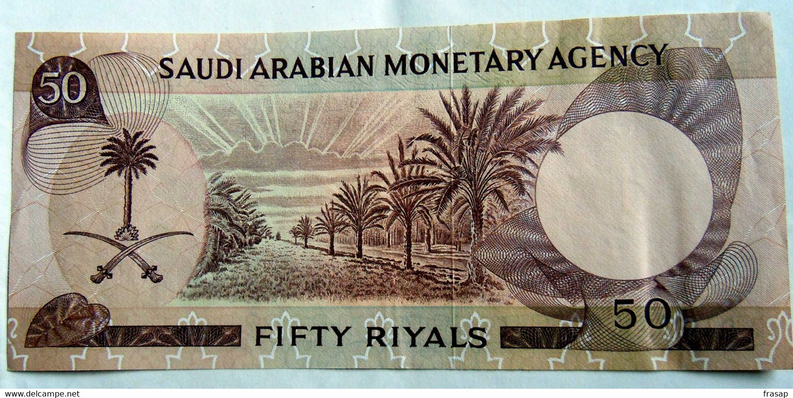 SAUDI ARABIA, 50 Riyals, (1968 AD), P14a BANKNOTE AU UNC - Arabie Saoudite