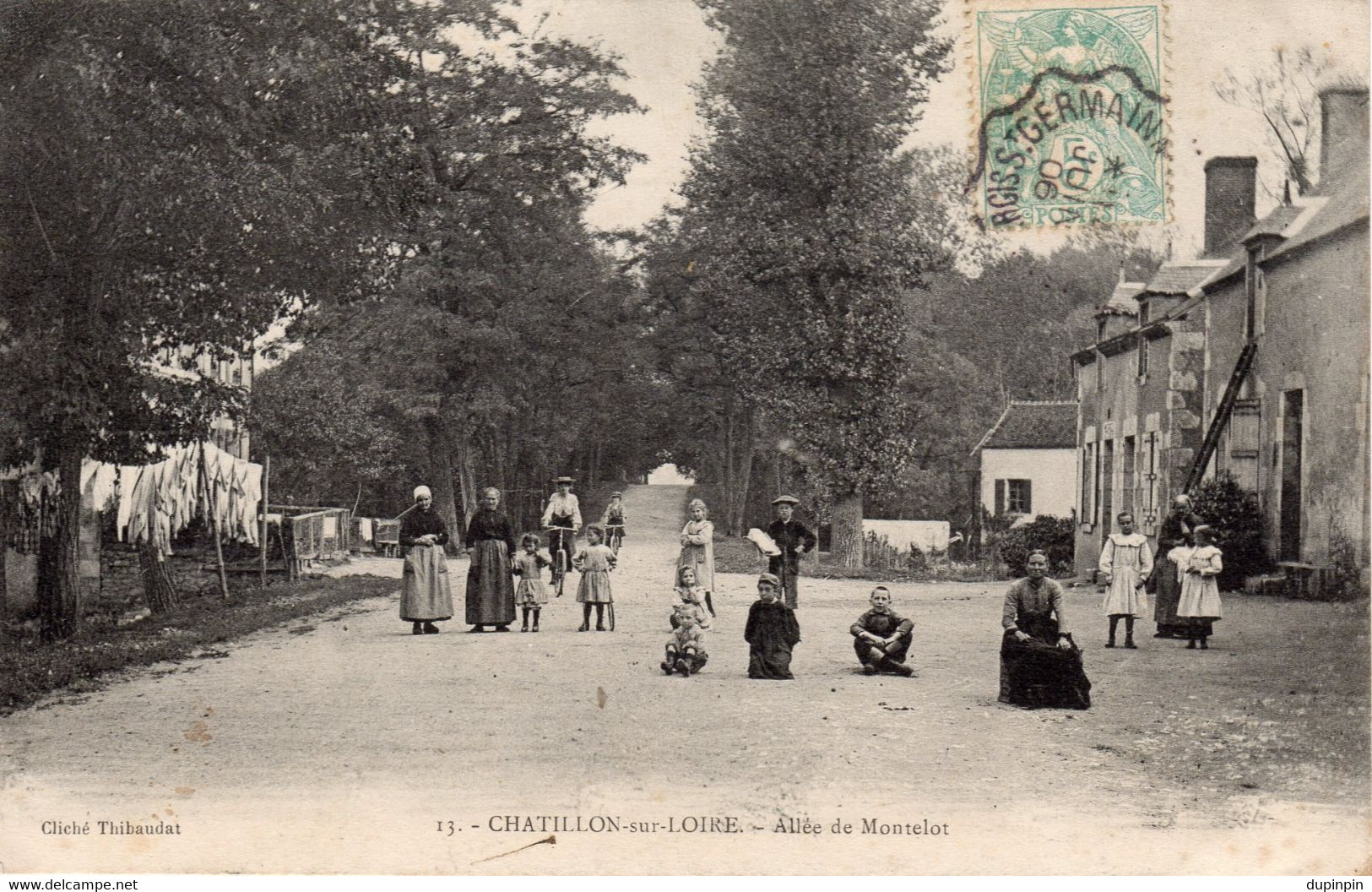 CHATILLON-sur-LOIRE - Allée De Montelot - Chatillon Sur Loire