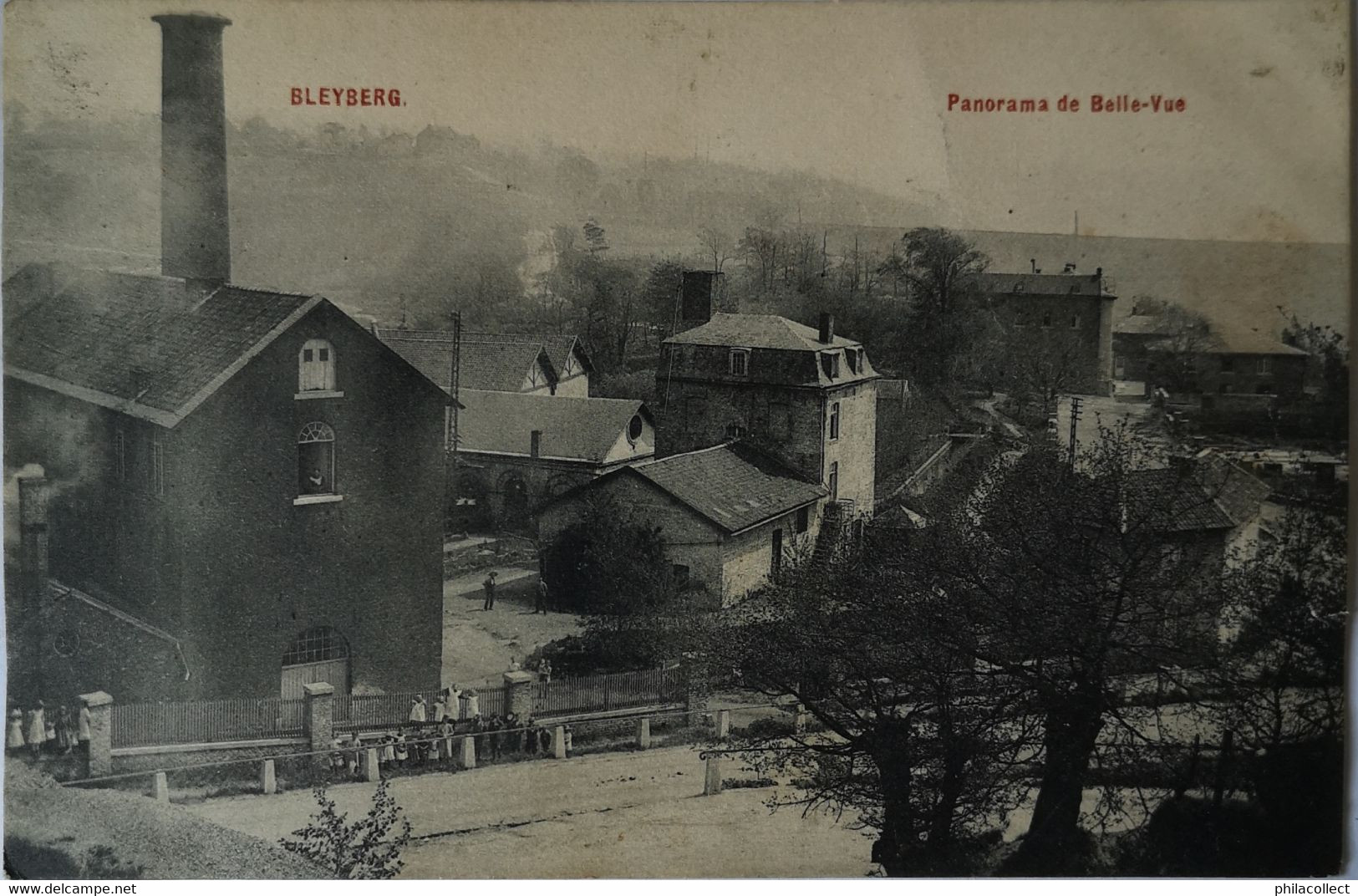 Bleyberg (Blieberg) Panorama De Belle Vue 1909 - Plombières