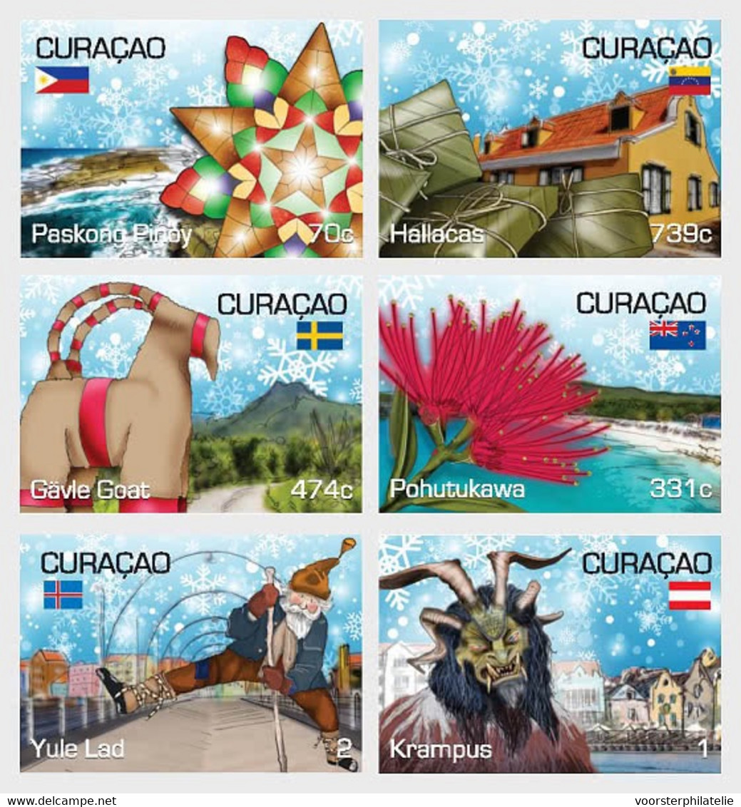 CURACAO 2020 SERIE ++ DECEMBER CHRISTMAS  ++ MNH ** - Curacao, Netherlands Antilles, Aruba