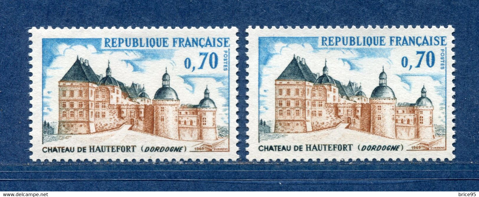 ⭐ France - Variété - YT N° 1596 - Couleurs - Pétouille - Neuf Sans Charnière - 1969 ⭐ - Neufs